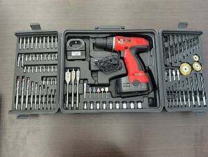 #1597【電動工具】電動ドライバーセット 12V CORDLESS DRILL POWER TOOLS 動作品