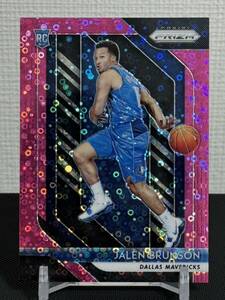 ★50枚限定★ 2018 PANINI PRIZM JALEN BRUNSON FAST BREAK PRIZM PINK