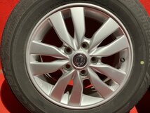 【送料無料】中古 日産 セレナ純正 195/65R15 15x5.5+45 114.3-5H タイヤ＆ホイール４本SET【47138763】_画像8