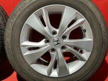 【送料無料】中古 ホンダ ヴェゼル純正 215/60R16 16x7.0+55 114.3-5H タイヤ＆ホイール４本SET【47138758】_画像2