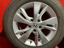 【送料無料】中古 ホンダ ヴェゼル純正 215/60R16 16x7.0+55 114.3-5H タイヤ＆ホイール４本SET【47138758】_画像4