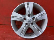 【送料無料】中古 トヨタ ラッシュ純正 16x6.0+50 114.3-5H ノア、ヴォクシー等 アルミホイール4本SET【46682098】_画像8