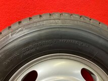 【個人宅配送不可】新車外し品 205/85R16 16×5.5J 116.5-8TC 5H 2022～2023年製 エルフ等 タイヤ＆ホイール6本SET【47139882】_画像3