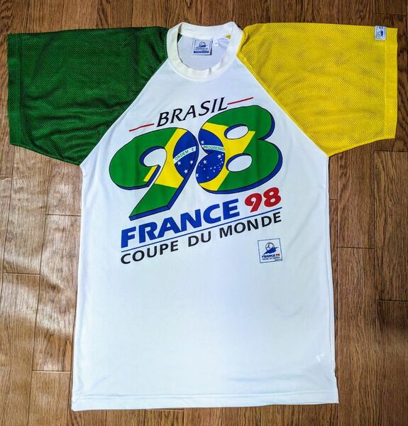 98年 フランスW杯 記念 ブラジル代表 Tシャツ