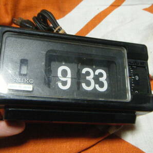 ●SEIKO セイコー パタパタ デジタル アラームクロック alarm clock 置時計 DP690T 目覚まし 当時物 昭和レトロ●の画像3