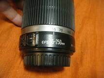 ●キャノン canon EFS 55-250mm 1:4-5.6 IS　中古現状品動作未確認●_画像2