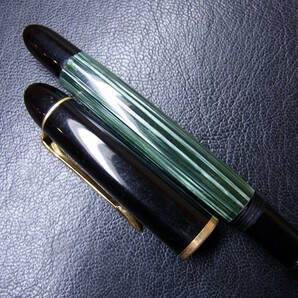 万年筆 Pelikan ペリカン 140 緑縞 元箱付の画像6