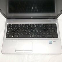 1円～HP ProBook 650 G3 Core i7-7600U 2.8GHz/16GB/SSD512GB/15インチ/OS無/動作未確認【栃木出荷】_画像3