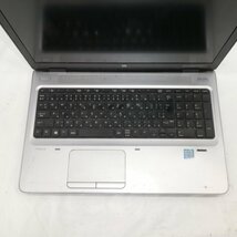 1円～【ジャンク】HP ProBook 650 G3 Core i7-7600U 2.8GHz/16GB/SSD512GB/15インチ/OS無【栃木出荷】_画像3