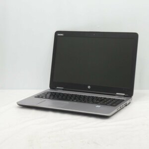 1円～【ジャンク】HP ProBook 650 G3 Core i7-7600U 2.8GHz/16GB/SSD512GB/15インチ/OS無【栃木出荷】