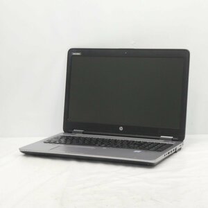 1円～【ジャンク】HP ProBook 650 G3 Core i7-7600U 2.8GHz/16GB/SSD512GB/15インチ/OS無【栃木出荷】