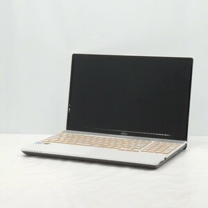 1円～FUJITSU LIFEBOOK AH53/B3 Core i7-8550U 1.8GHz/8GB/HDD1TB/Blu-ray/15インチ/OS無/動作未確認【栃木出荷】