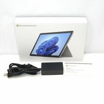 1円～【ジャンク/展示品】マイクロソフト Surface Go 3 8WD00016 Pentium GOLD 8GB/SSD128GB/10インチ/Office2021/Windows11HomeS【栃木出_画像3