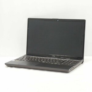 1円～【ジャンク】FUJITSU LIFEBOOK AH53/D1 Core i7-8565U 1.8GHz/8GB/HDD無/Blu-ray/15インチ/AC無【栃木出荷】