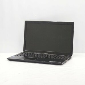 1円～ TOSHIBA DynaBook T554/45KB Core i3-4005U 1.7GHz/4GB/HDD750GB/DVDマルチ/15インチ/OS無/動作未確認【栃木出荷】の画像1