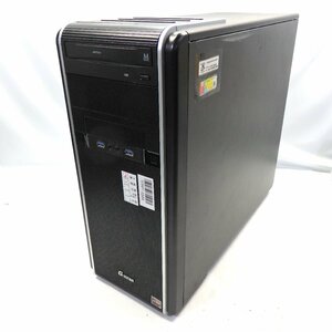 TSUKUMO ゲーミングPC G-GEAR GA7A-B180/T AMD Ryzen 7 2700X 3.7GHz/16GB/SSD500GB/DVDマルチ/GTX 950/OS無/動作未確認【同梱不可】