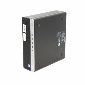 1円～HP EliteDesk 800 G5 SFF Core i7-9700 3GHz/16GB/HDD500GB/DVDマルチ/OS無/動作未確認【栃木出荷】