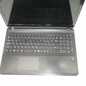 1円～【ジャンク】VAIO Fit 15E VJF151C01N Core i5-4210U 1.7GHz/4GB/HDD500GB/DVDマルチ/15インチ/OS無【栃木出荷】の画像3