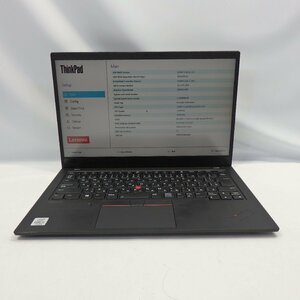 【ジャンク】Lenovo ThinkPad X1 Carbon Gen8 Core i5-10210U 1.6GHz/16GB/SSD256GB/14インチ/OS無【栃木出荷】