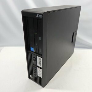 HP Z230 SFF Workstation Xeon E3-1246 v3 3.5GHz/16GB/HDD500GB/DVD/Quadro K620/OS無/動作未確認【栃木出荷】