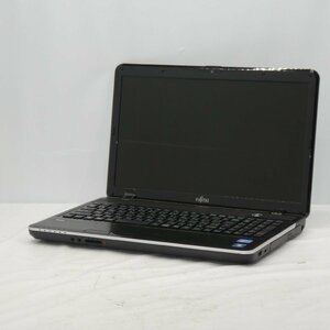 1円～ FUJITSU LIFEBOOK AH35/L Core i3-3120M 2.5GHz/4GB/HDD500GB/DVDマルチ/15インチ/OS無/動作未確認【栃木出荷】