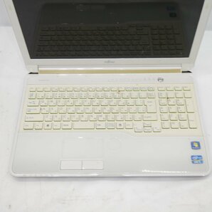 1円～ FUJITSU LIFEBOOK AH54/G Core i5-2450M 2.5GHz/4GB/HDD640GB/DVDマルチ/15インチ/OS無/動作未確認/AC無【栃木出荷】の画像3