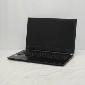 TOSHIBA DynaBook T55/AB Core i3-6100U 2.3GHz/4GB/HDD1TB/Blu-ray/15インチ/OS無/動作未確認【栃木出荷】