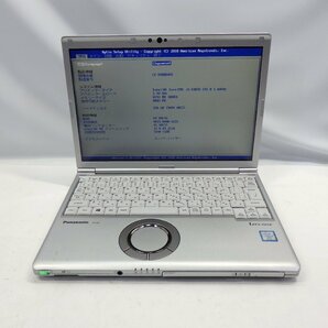 1円～Panasonic Let'snote CF-SV8 Core i5-8365U 1.6GHz/8GB/SSD256GB/DVDマルチ/12インチ/OS無/動作未確認/AC無【栃木出荷】の画像1