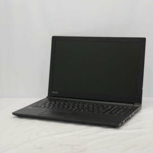 TOSHIBA DynaBook Satellite B65/R Core i7-5500U 2.4GHz/8GB/SSD256GB/DVD/15インチ/OS無/動作未確認【栃木出荷】