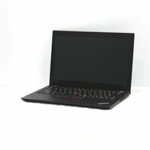 1円～【ジャンク】Lenovo ThinkPad X280 Core i3-8130U 2.2GHz/8GB/SSD128GB/12インチ/OS無/AC無【栃木出荷】