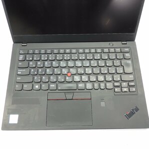 1円～【ジャンク】Lenovo ThinkPad X1 Carbon Core i5-8350U 1.7GHz/8GB/SSD256GB/14インチ/OS無【栃木出荷】の画像2