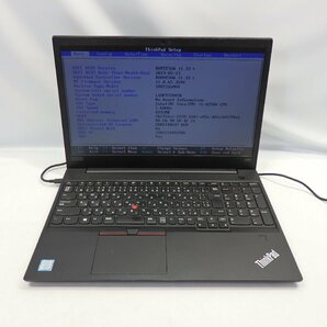 1円～【ジャンク】Lenovo ThinkPad E580 Core i5-8250U 1.6GHz/8GB/SSD256GB/15インチ/OS無【栃木出荷】の画像1