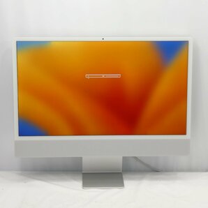 Apple iMac 24インチ M1 2021 Apple M1/16GB/SSD256GB/Mac OS Ventura/シルバー【同梱不可】の画像1