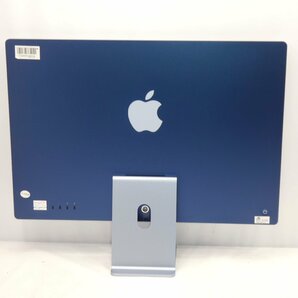 Apple iMac 24インチ M1 2021 Apple M1/8GB/SSD512GB/Mac OS Monterey/ブルー【同梱不可】の画像2