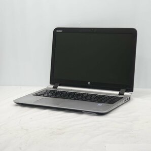 1円～ HP ProBook 450 G3 Core i5-6200U 2.3GHz/8GB/HDD500GB/DVDマルチ/15インチ/OS無/動作未確認【栃木出荷】の画像1