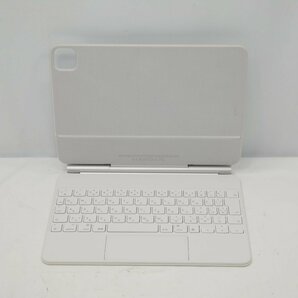 1円～【動作未確認】Apple 11インチiPad Pro(第4世代)・iPad Air(第5世代)用 Magic Keyboard 日本語 MJQJ3J/A ホワイト【栃木出荷】の画像1