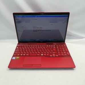 【ジャンク】FUJITSU LIFEBOOK AH53/B3 Core i7-8550U 1.8GHz/8GB/ストレージ無/Blu-ray/15インチ/OS無【栃木出荷】の画像1