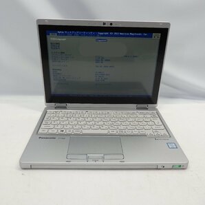 Panasonic Let'snote CF-RZ6 Core i5-7Y57 1.2GHz/8GB/SSD256GB/10インチ/OS無/動作未確認/AC無【栃木出荷】の画像1