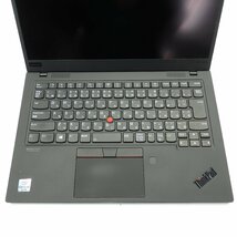 1円～Lenovo ThinkPad X1 Carbon Gen 8 Core i5-10310U 1.7GHz/16GB/SSD256GB/14インチ/OS無/動作未確認【栃木出荷】_画像5