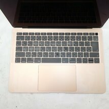 Apple MacBook Air Retina 13インチ 2019 MVFM2J/A Core i5 1.6GHz/8GB/SSD128GB/Mac OS Mojave/ゴールド【栃木出荷】_画像3