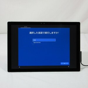 1円～ Microsoft Surface Pro 4 1724 Core i5-6300U 2.4GHz/4GB/SSD128GB/12インチ/Windows10Pro【山形出荷】