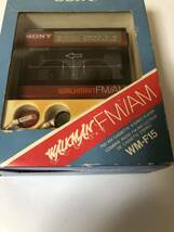 SONY WM-F15ソニー ウォークマン WALKMAN_画像1