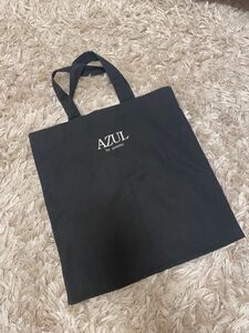 AZUL トートバッグ 布バッグ ノベルティ 黒 エコバッグ