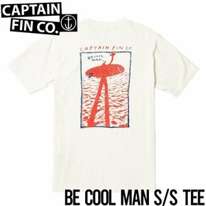 【送料無料】半袖TEE Tシャツ CAPTAIN FIN キャプテンフィン BE COOL MAN S/S TEE 21A3512404 日本代理店正規品 Mサイズ