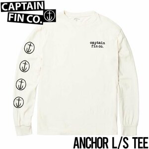 【送料無料】ロングスリーブTEE ロンT CAPTAIN FIN キャプテンフィン ANCHOR L/S TEE 21A3612401 VWH 日本代理店正規品 VWH Mサイズ