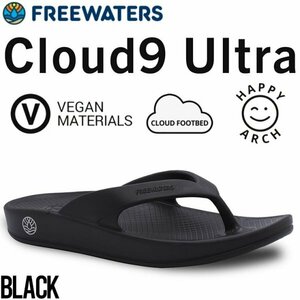 [ бесплатная доставка ]2024 год модели сандалии тонг-сандалии Cloud9 Ultra Unisex UO-008 BLK Япония представительство магазин стандартный товар 24cm