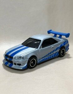 ドリームトミカ　ワイルド・スピード BNR34 スカイライン GT-R　No.150　TOMICA　同梱可 FAST & FURIOUS BNR34 SKYLINE GT-R (Eunl_rxsv)