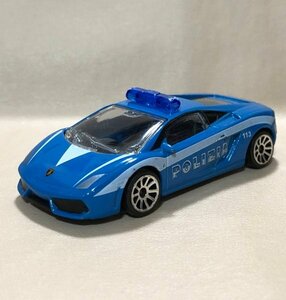 マジョレット　ランボルギーニ　ガヤルド　ポリーツィア　ミニカー　majorette　同梱可 LAMBORGHINI GALLARDO POLIZIA (Eext_hyski)