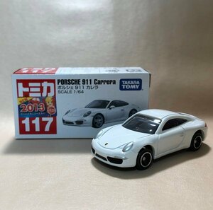 トミカ　ポルシェ　911　カレラ　No.117　2013　ミニカー　TOMICA　同梱可 PORSCHE 911 CARRERA (Emer_gcls)