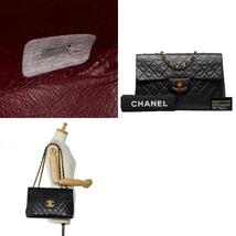 シャネル マトラッセ デカココマーク チェーン ショルダーバッグ ブラック ラムスキン レディース CHANEL 【中古】_画像10